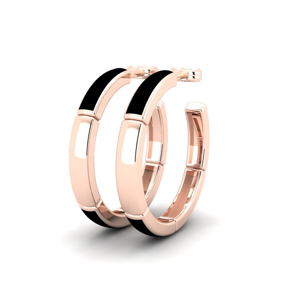 Rotgold 750 Ohrringe Tona