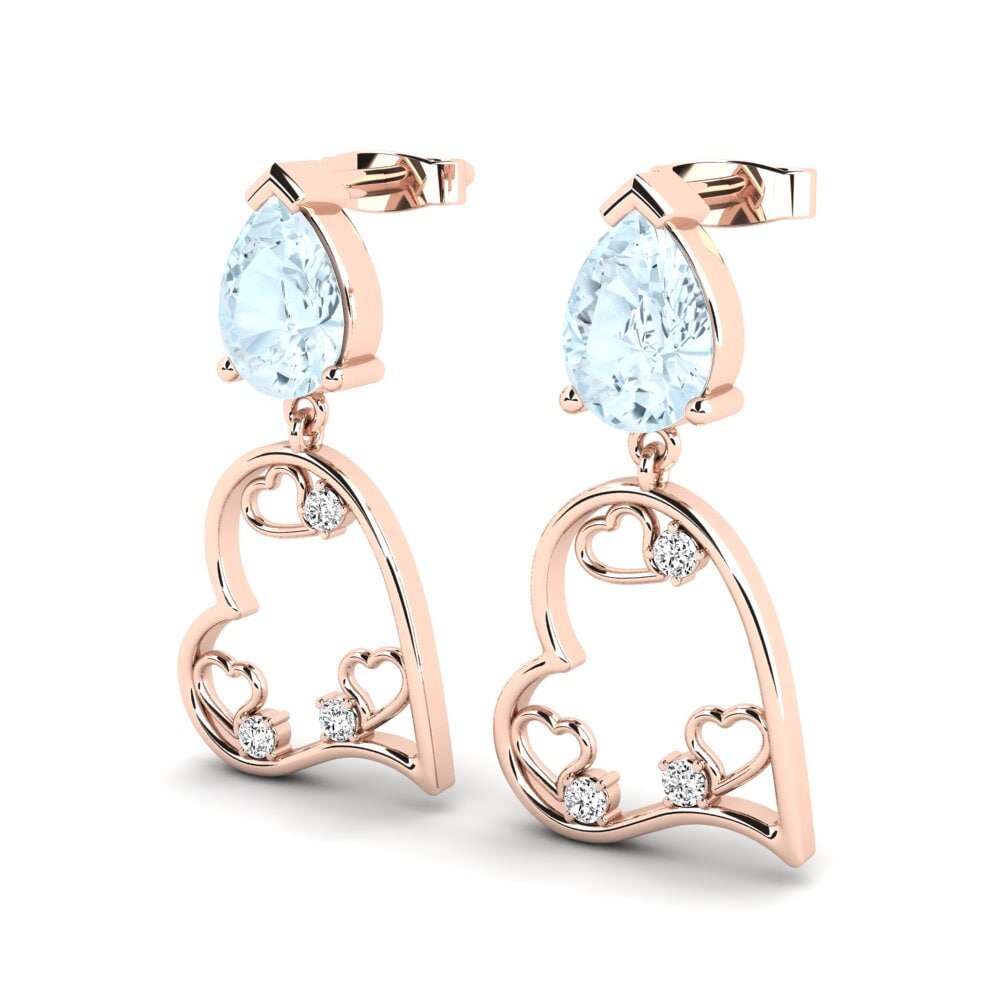 Aquamarine Women's Earring Tonsil