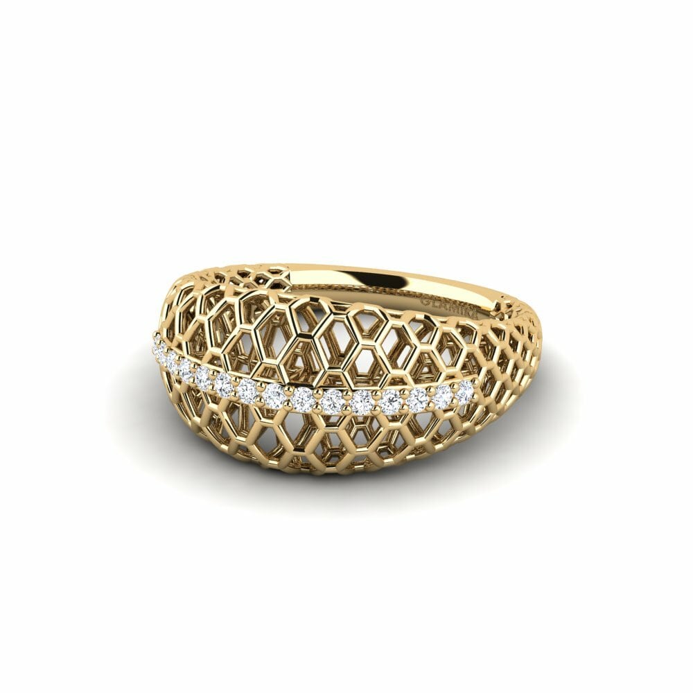 diamond-zirconia แหวน Torpatira