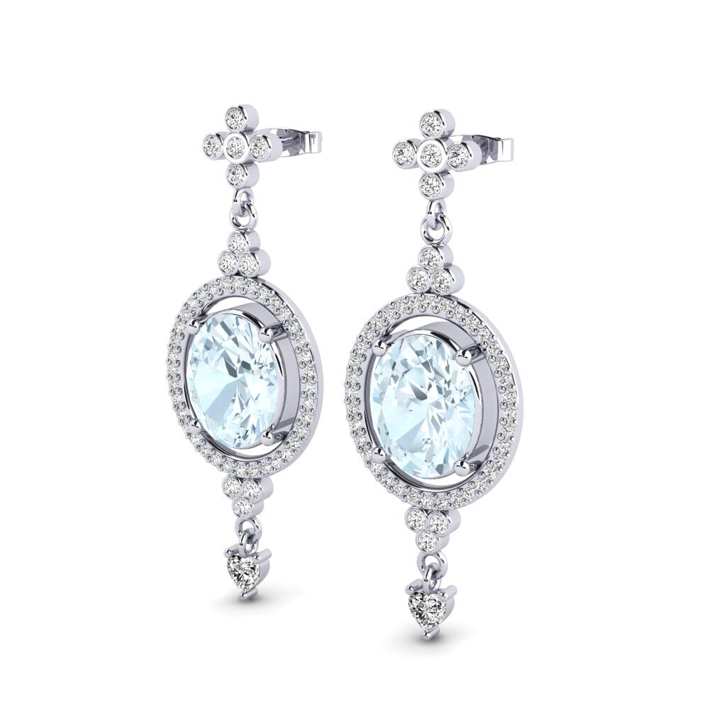 Aquamarine Women's Earring Toshiko