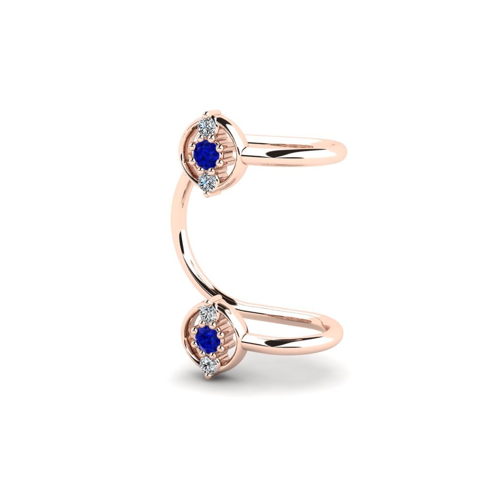 14K Rood Goud Dames Oorbellen Totten