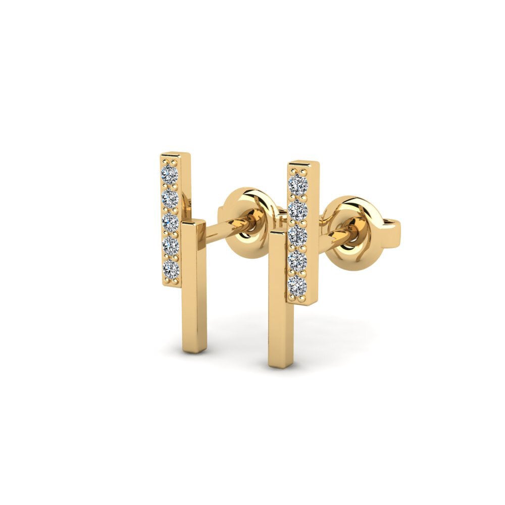 Zircone Boucle d'oreille femme Toutp