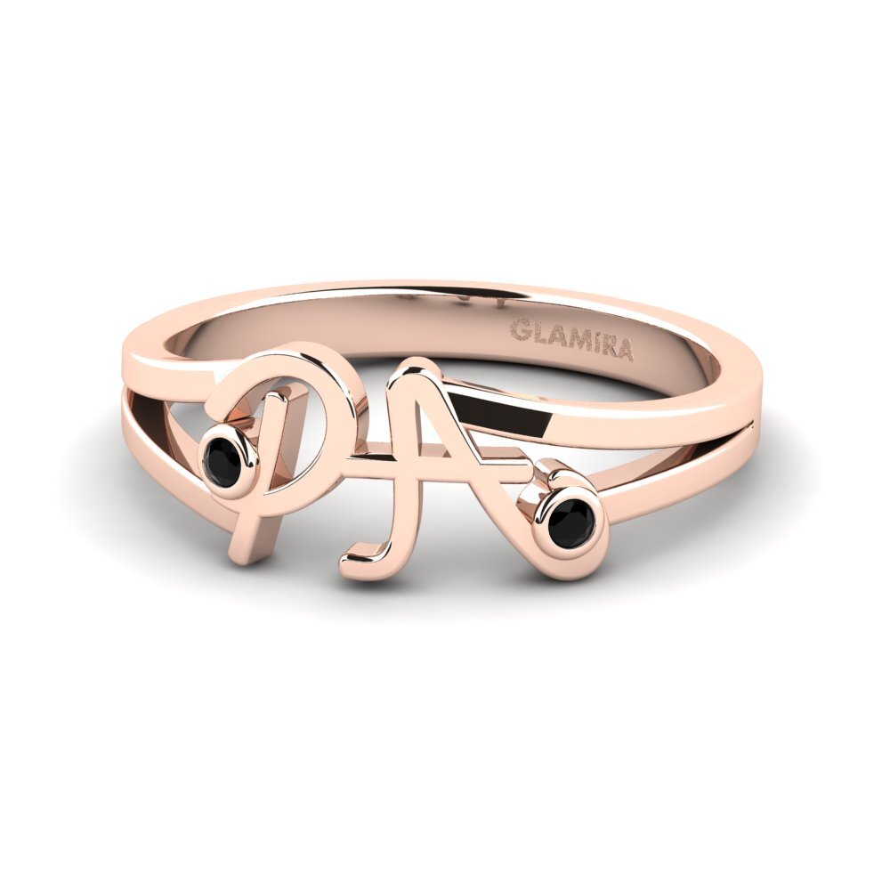 Schwarzer Onyx Ring Tova