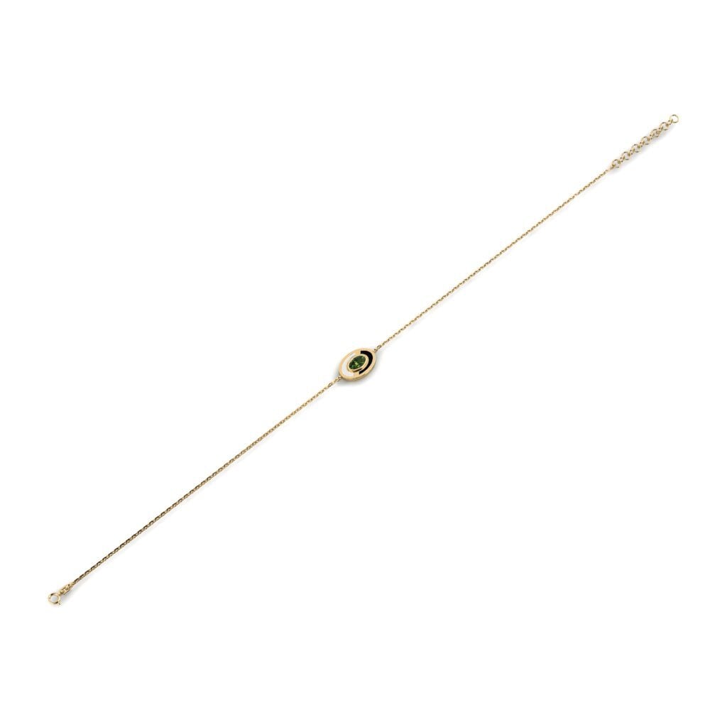 Green Sapphire Women's Bracelet Tovabbi