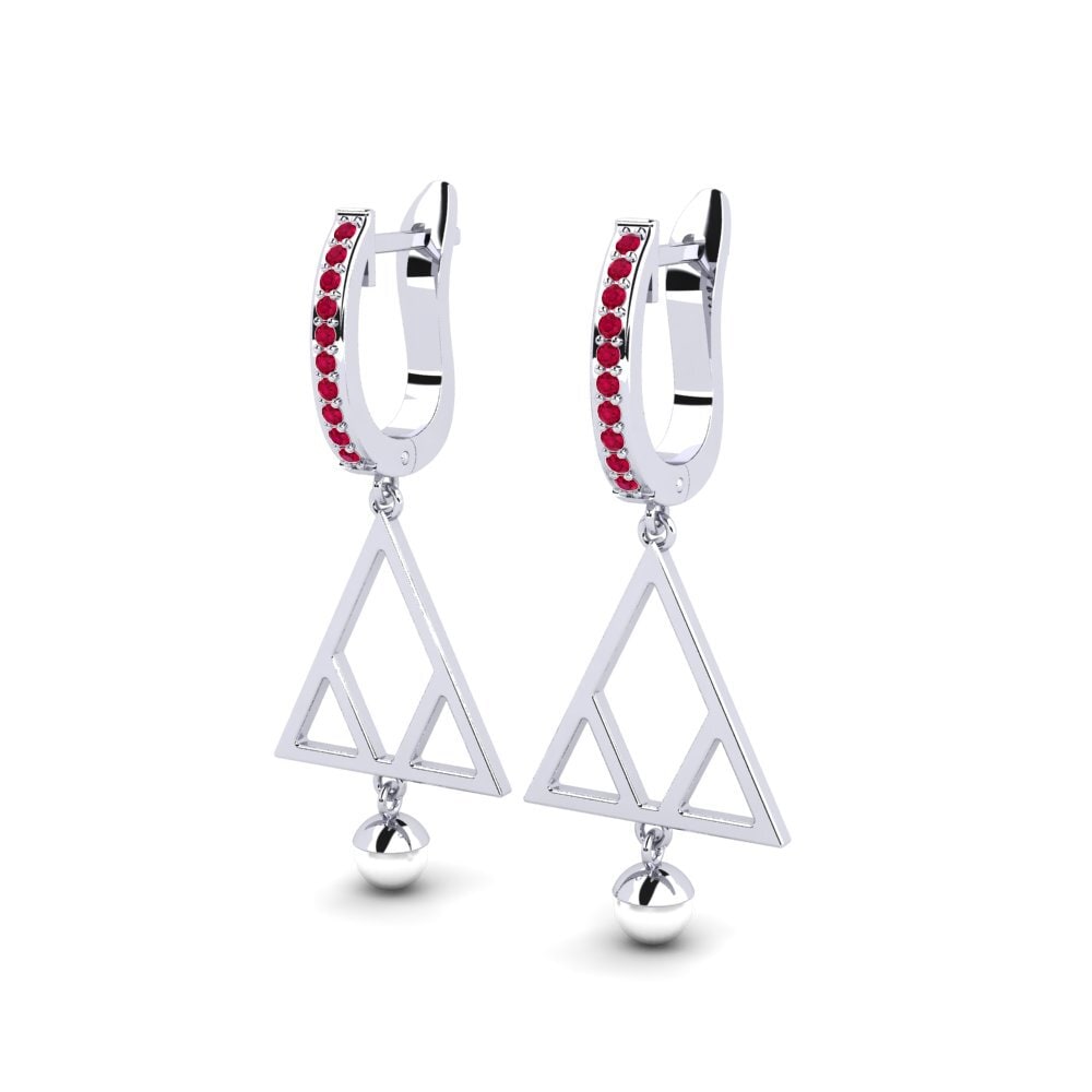 Ruby Women's Earring Toxin