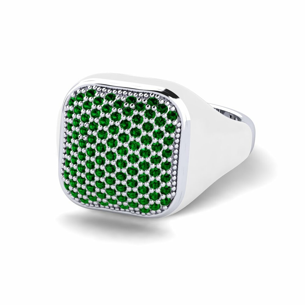 Circonita Verde Anillo Tqral Women