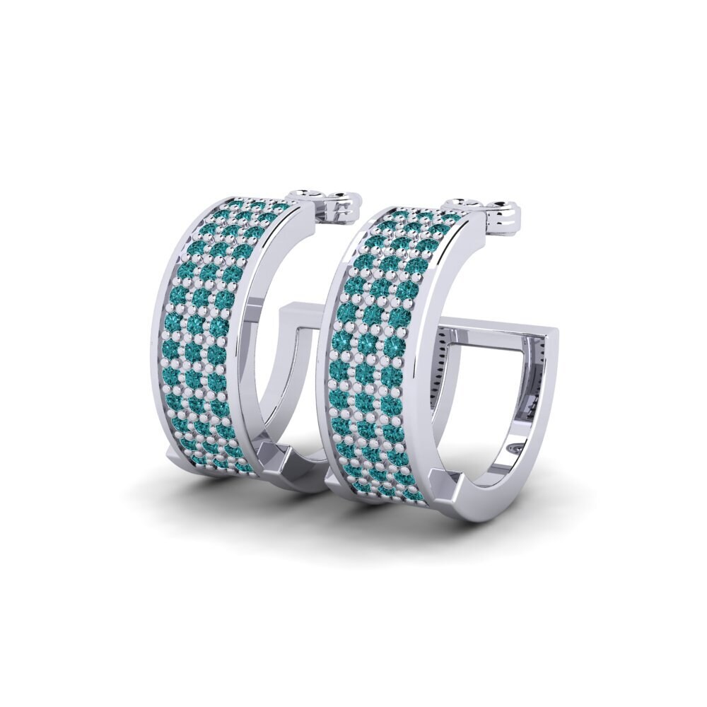 Blue Diamond Women's Earring Trainshed