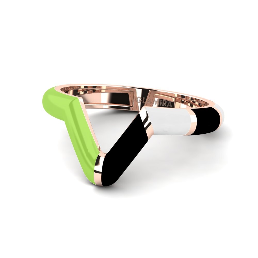 Rotgold 585 Ring Tranglo A