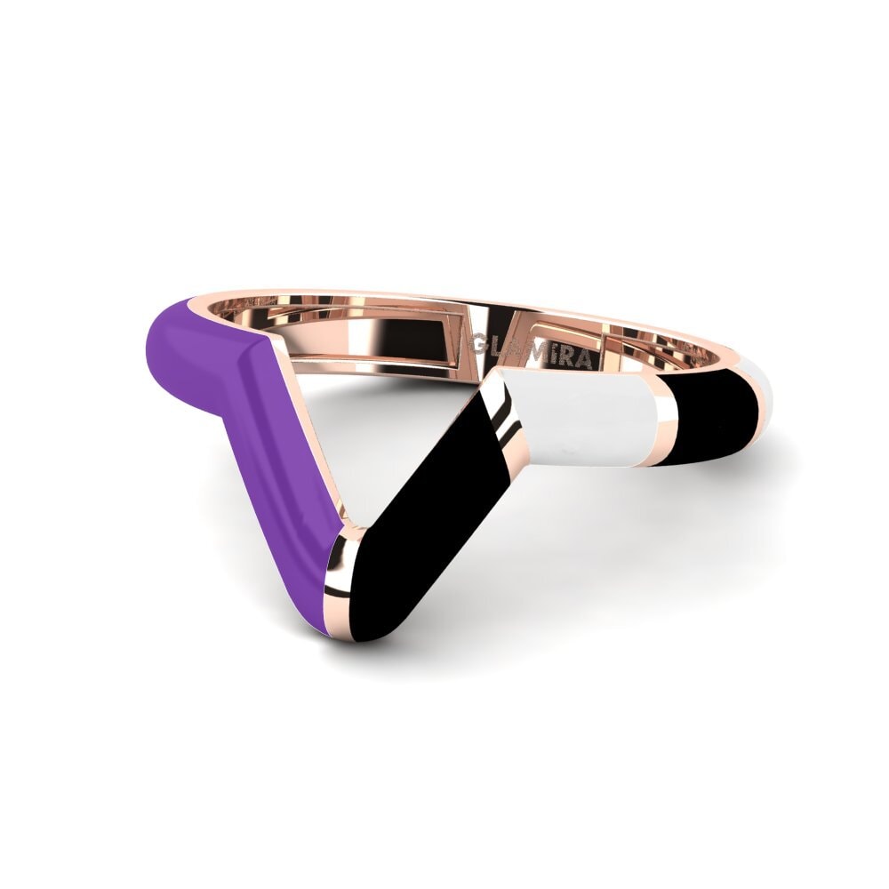 Rotgold 585 Ring Tranglo A