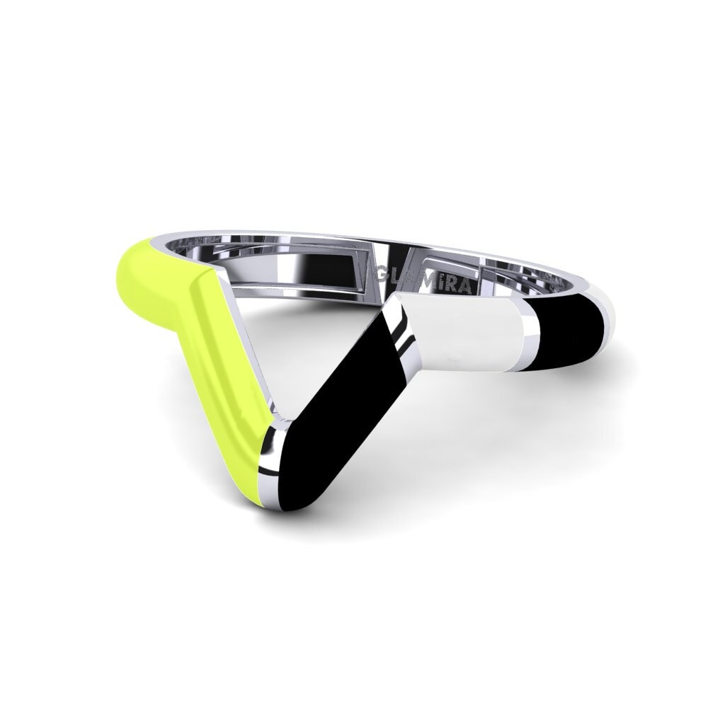 950 Palladium Ring Tranglo A