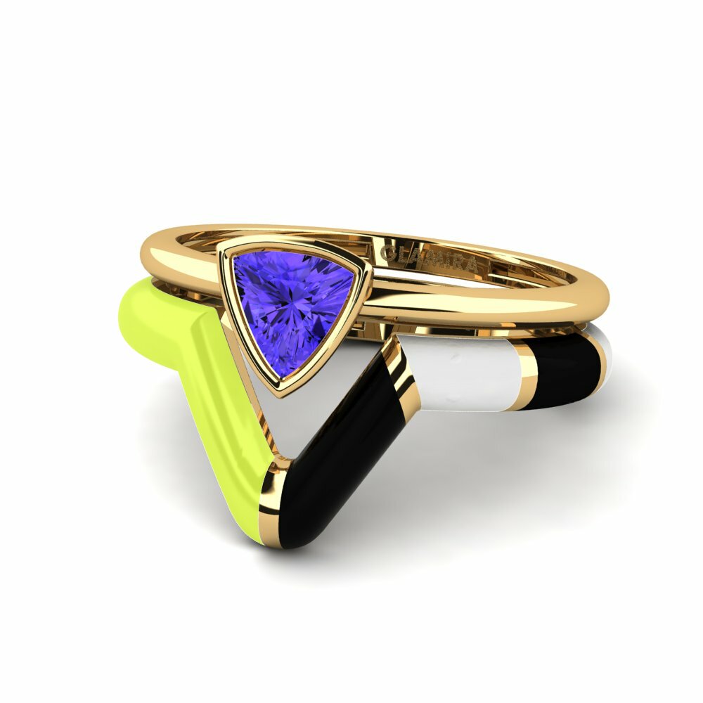 Tanzanite Anneau empilable Tranglo SET