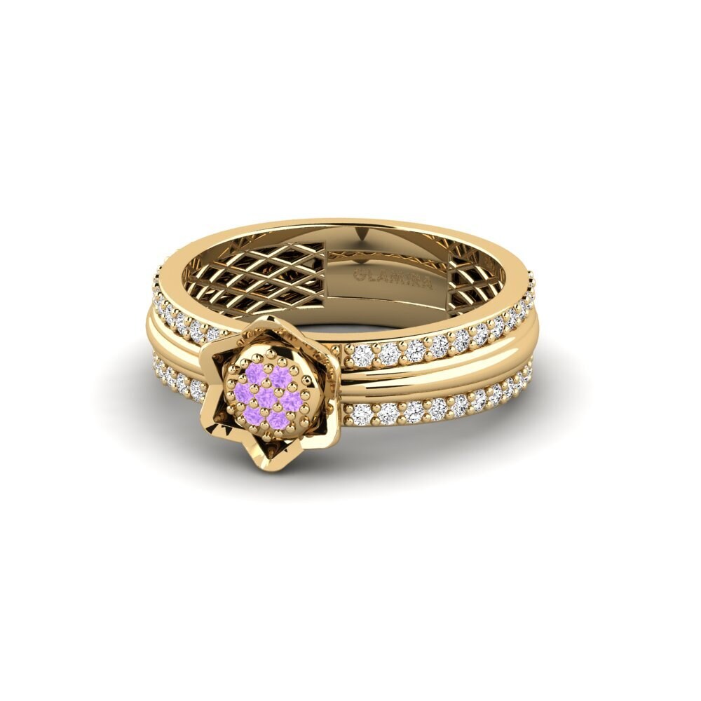 Amatista Anillo Trap