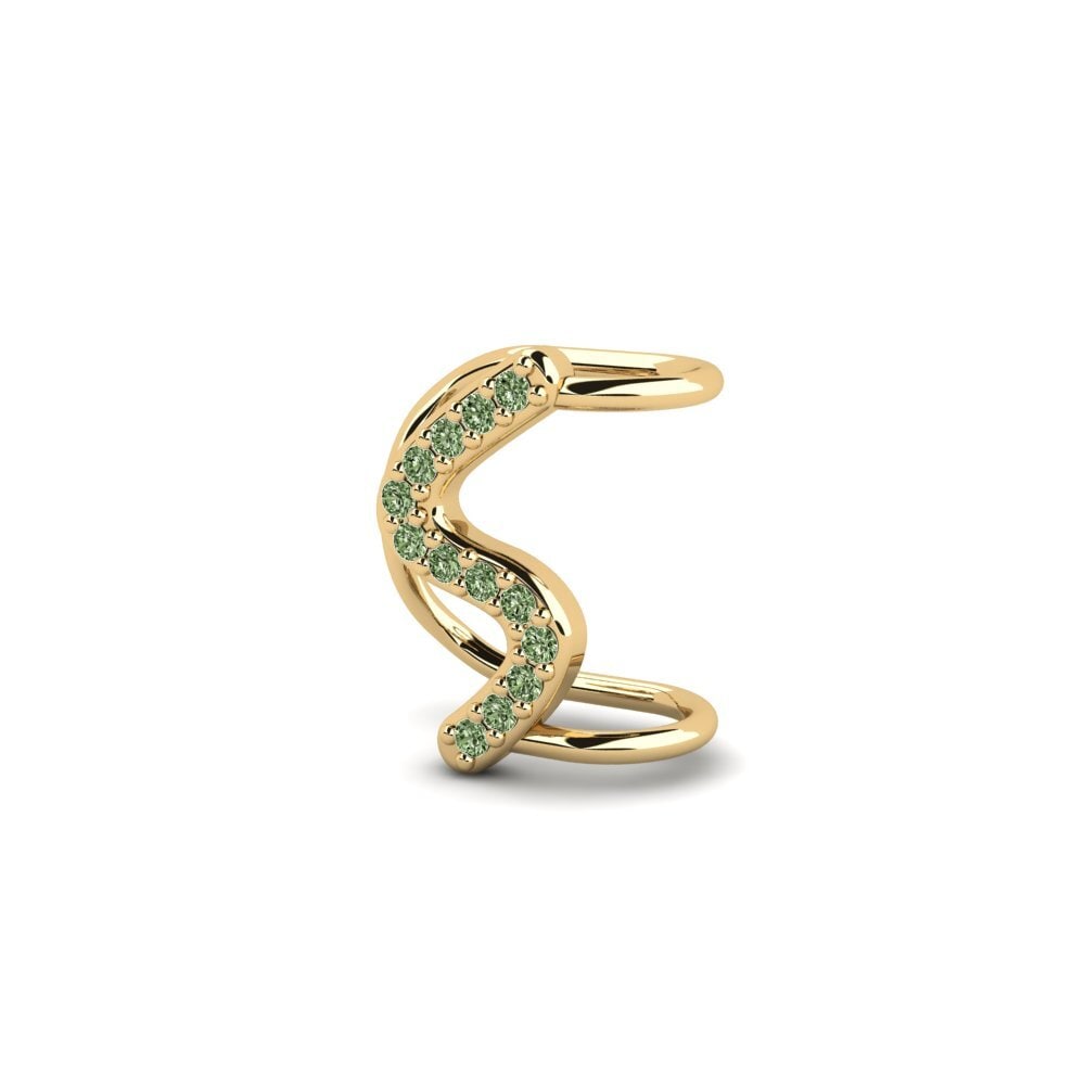 Diamante Verde Pendiente de mujer Trati