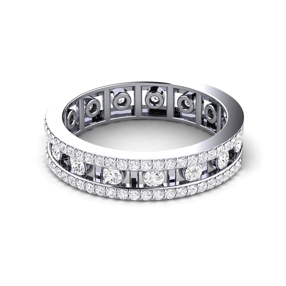 Zafiro blanco Anillo Treecko