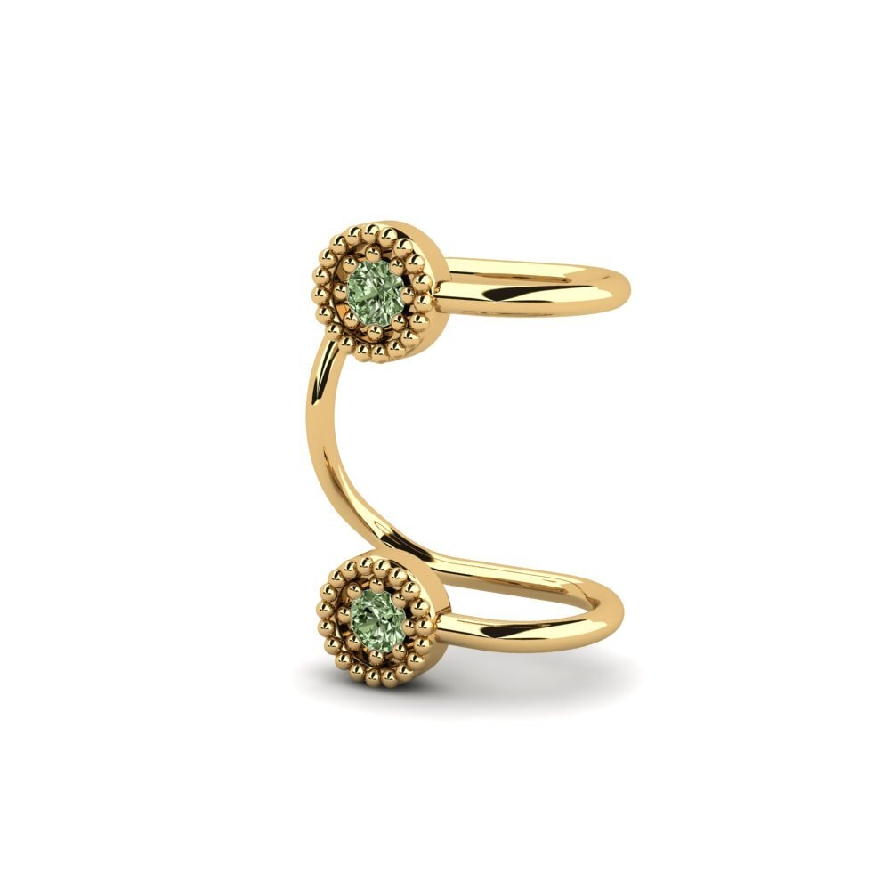 Green Diamond Women's Earring Triano