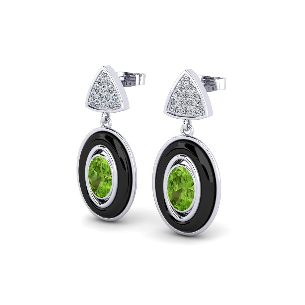 Peridot Women's Earring Trierty