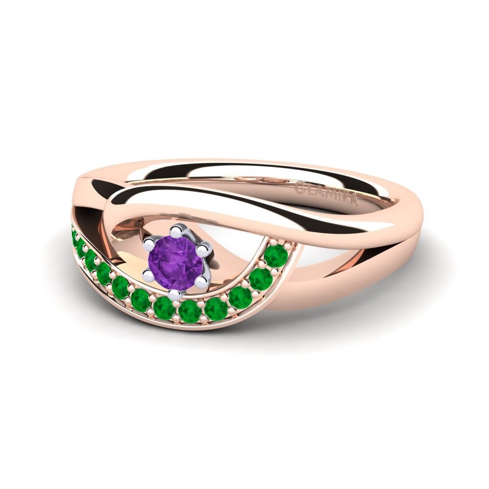 Anillo de compromiso Trina 0.1 crt