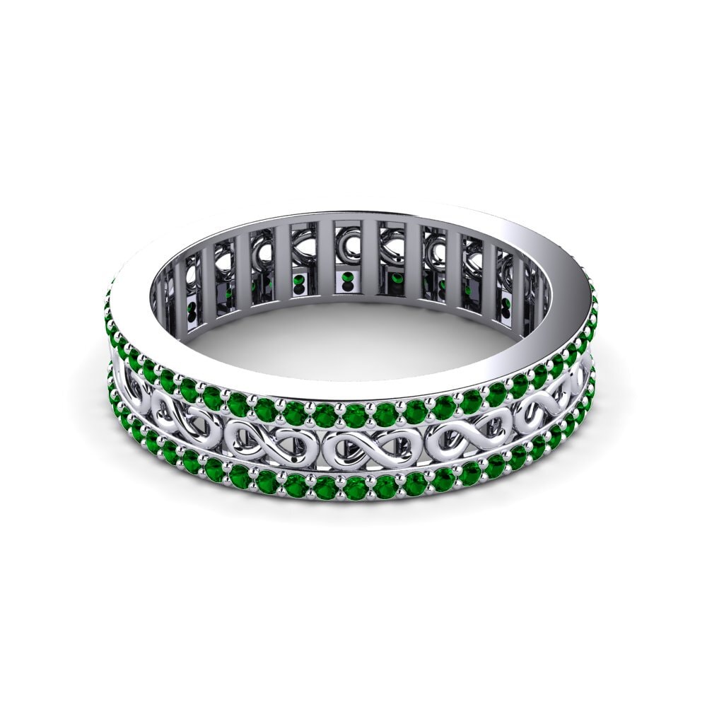 Circonita Verde Anillo Trumbeak