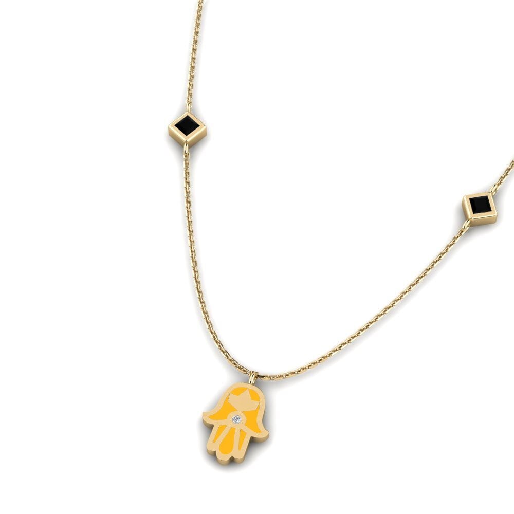 Diamante Negro Collar de Mujer Tshepo
