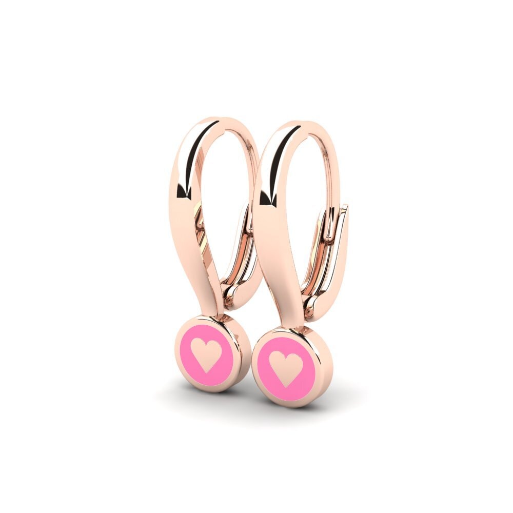 18ct Rose Gold Kid's Earring Tsvetya