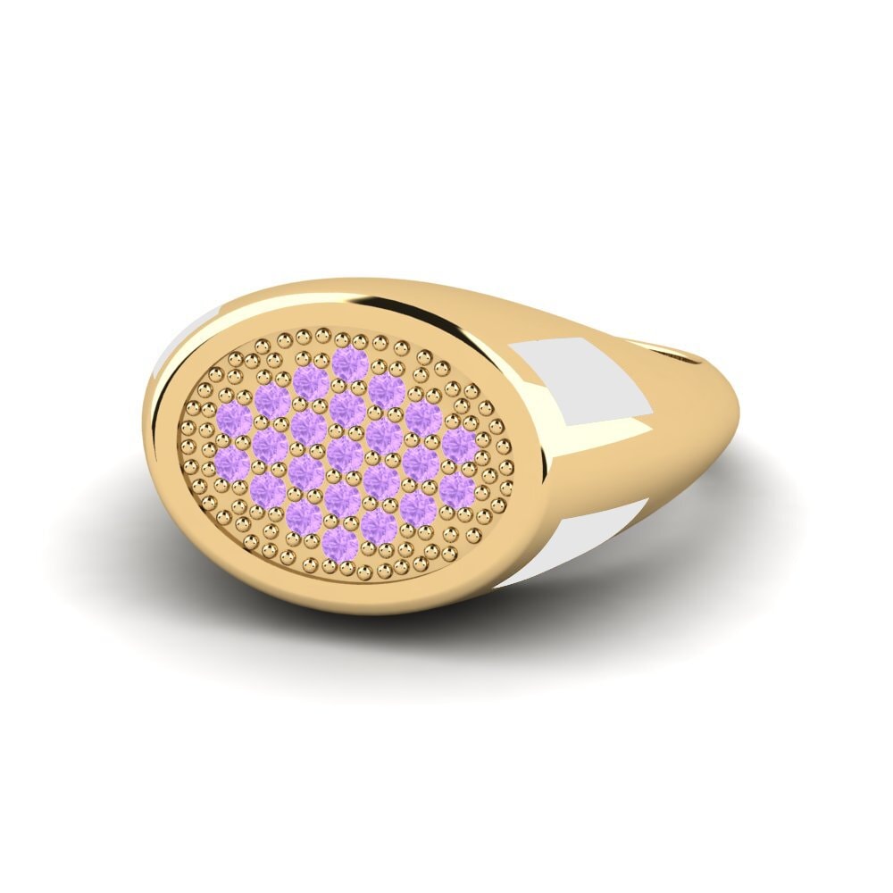 Amethyst Pinker Ring Ttrund