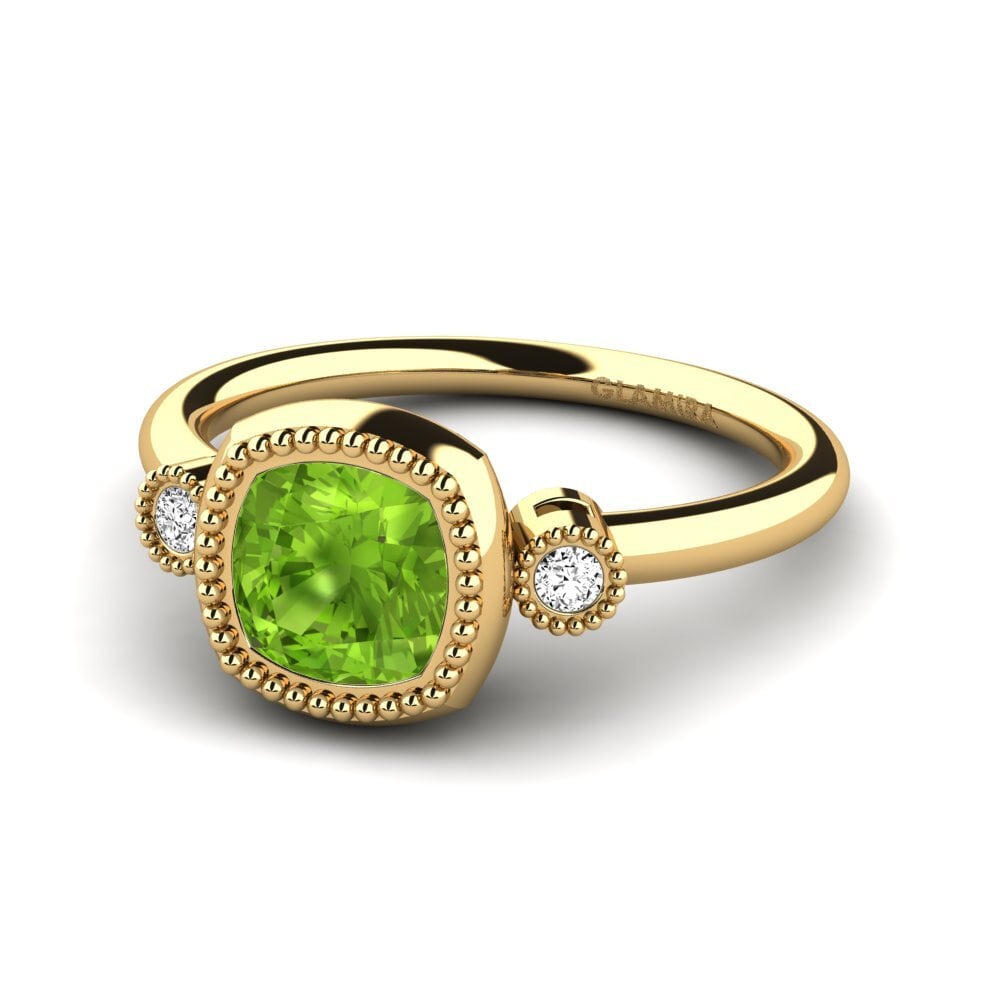 Peridot Engagement Ring Tucana