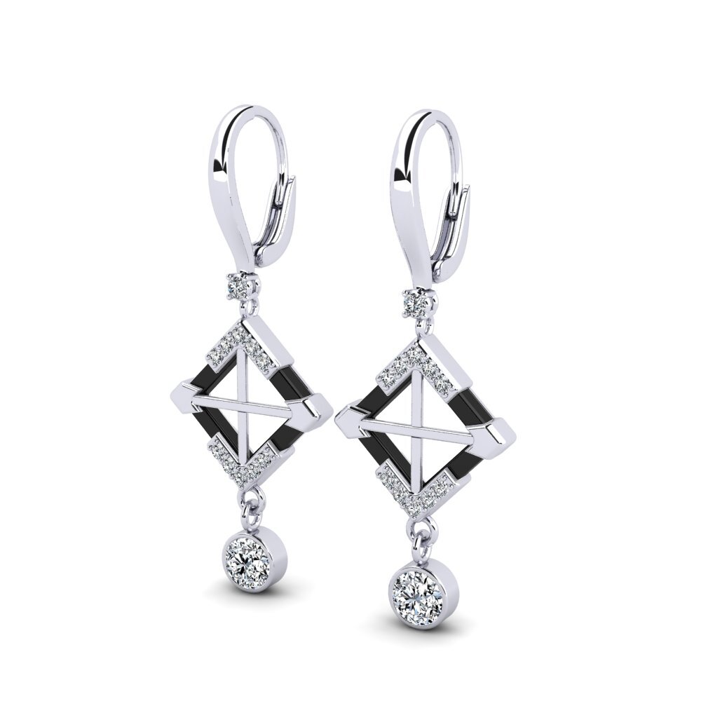 Oro Bianco 375 Orecchino da donna Turmelle