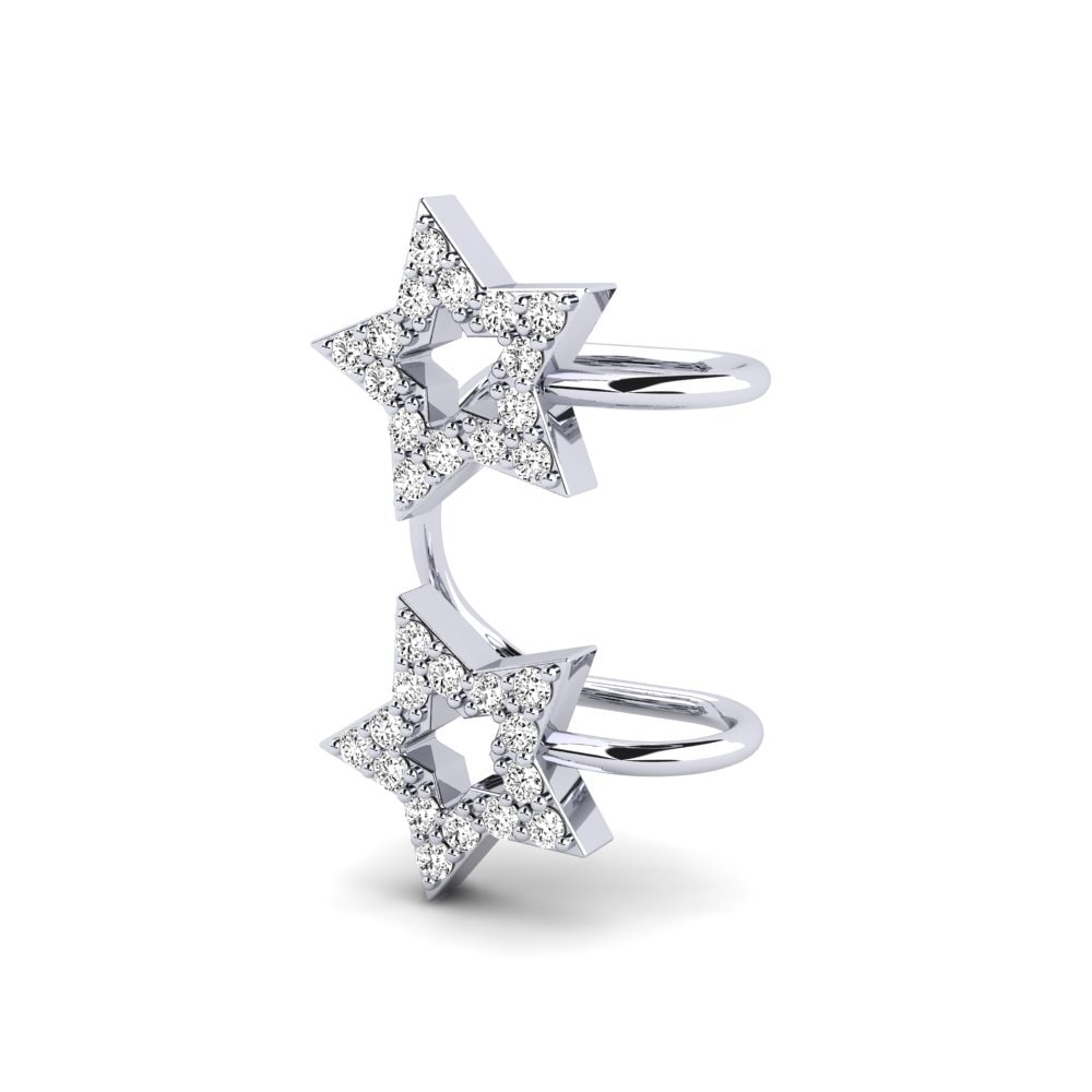 Đá Moissanite Bông tai nữ Turno