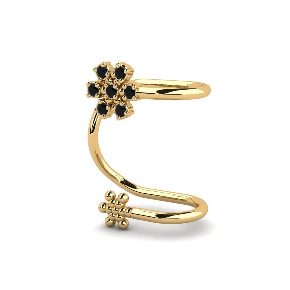 14k Oro Amarillo Pendiente de mujer Tutoros
