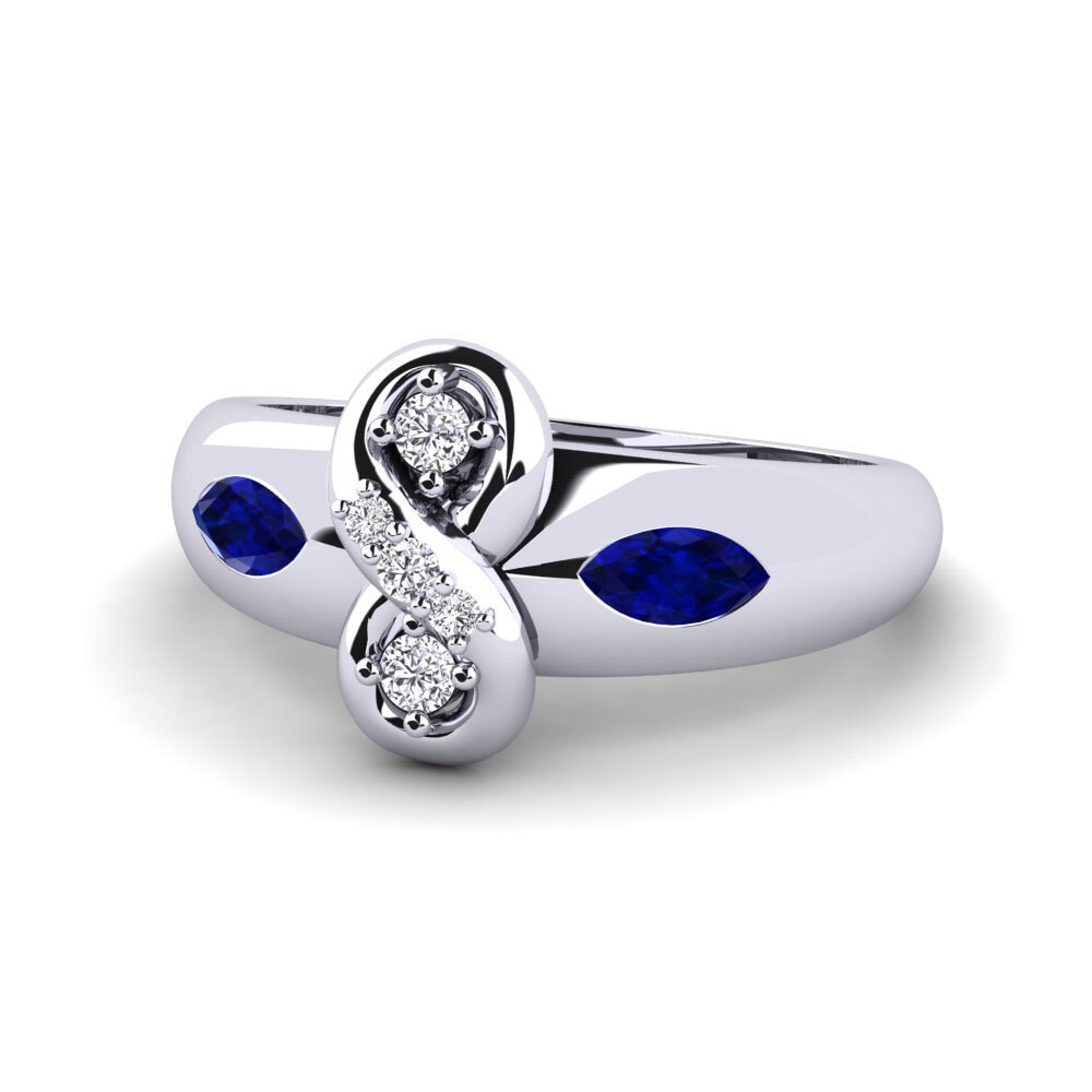 Saphir Ring Twoperson