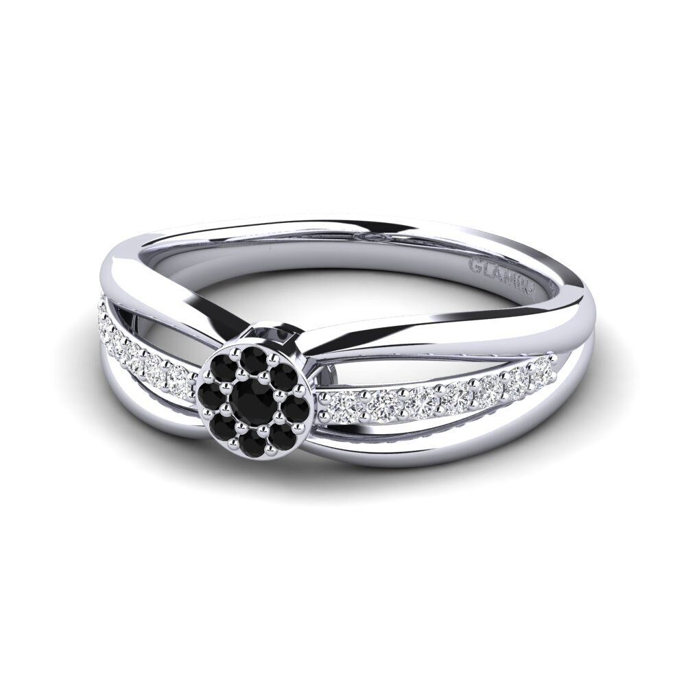 Black Diamond Engagement Ring Tynamo