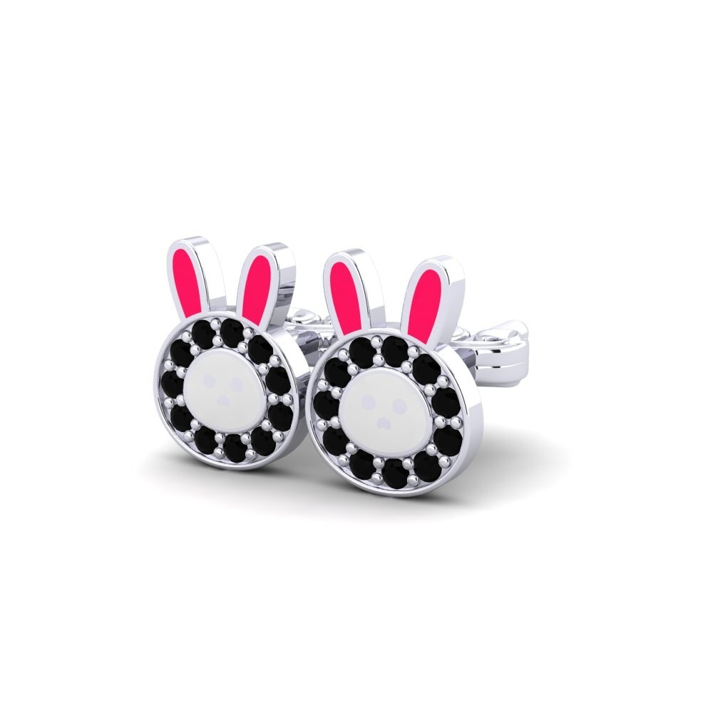 Onyx Noir Boucle d'oreille enfant Tyrese