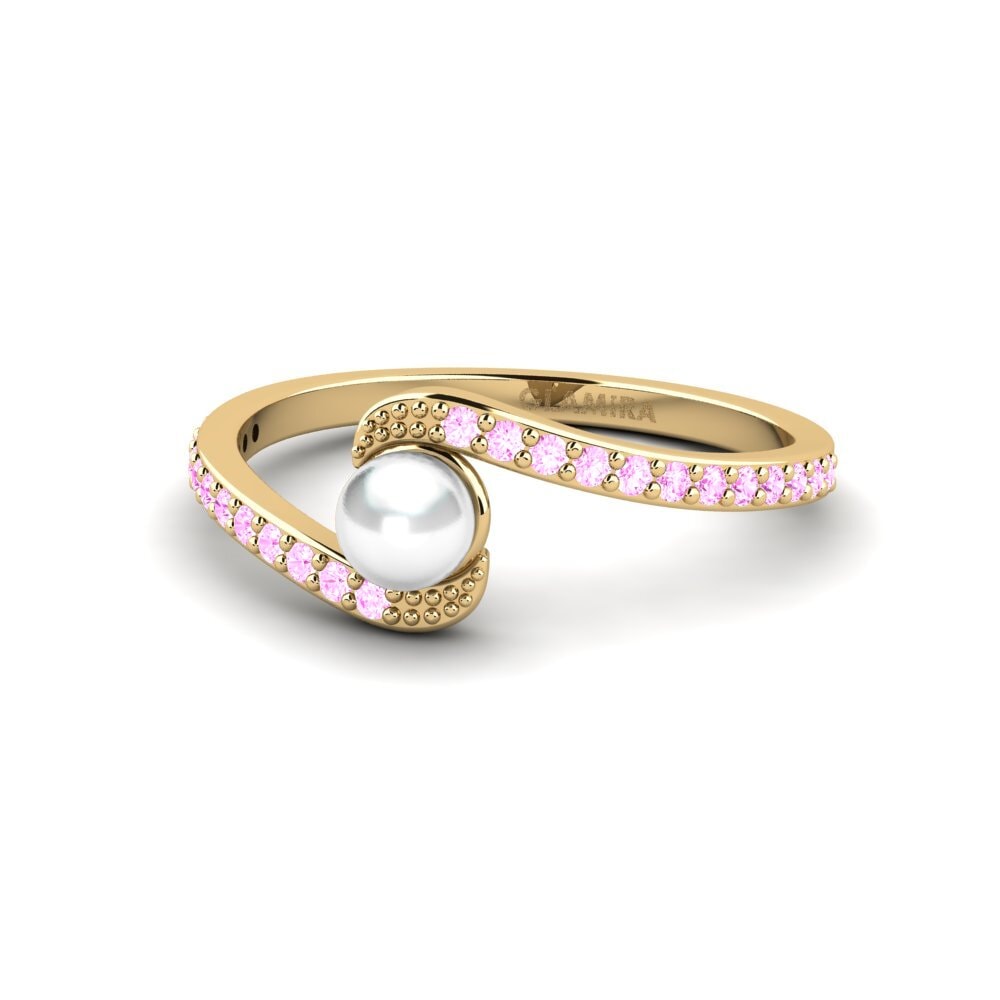 Zafiro Rosado Anillo Ubuncane
