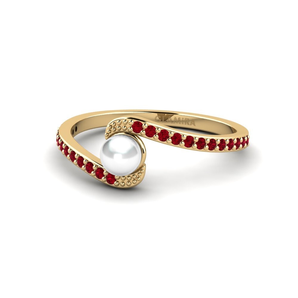 Circonita Roja Anillo Ubuncane