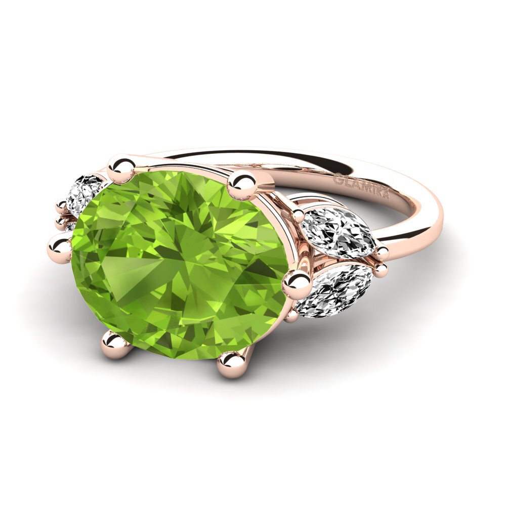 Peridoto Anillo Ujana