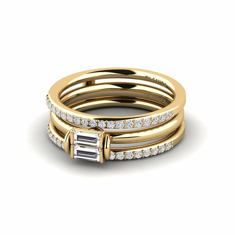 Diamant Ringen Ulamb - SET