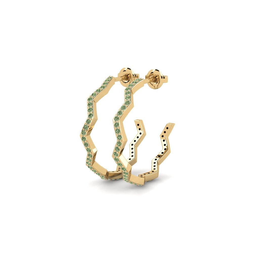 Diamante Verde Pendiente de mujer Umaaraw
