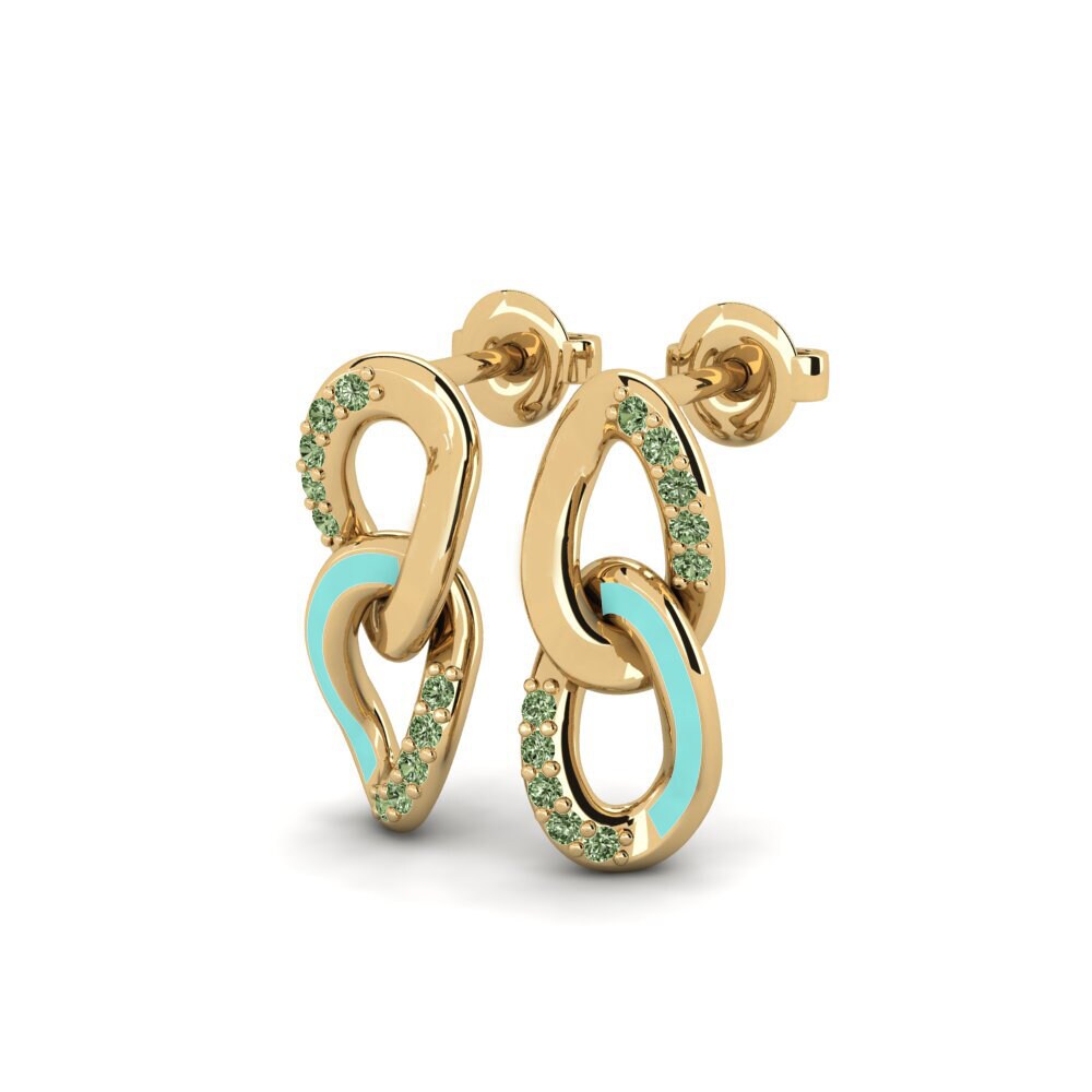 Diamante Verde Pendiente de mujer Umbano - B