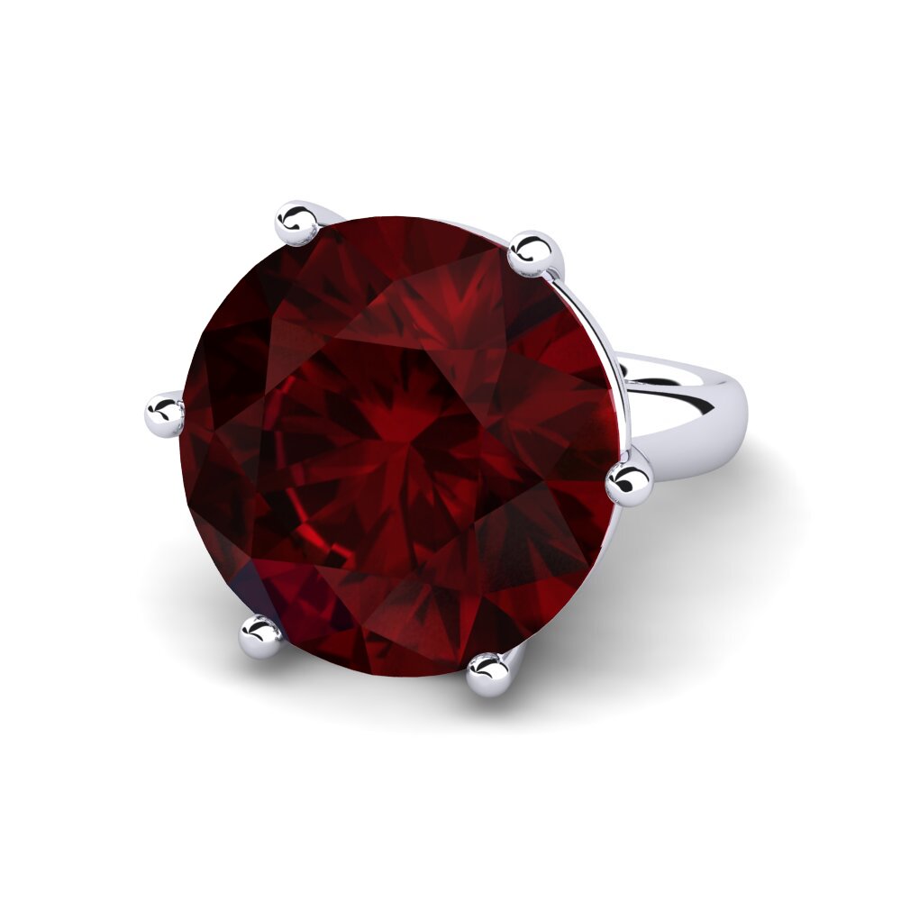 Garnet Ring Umika