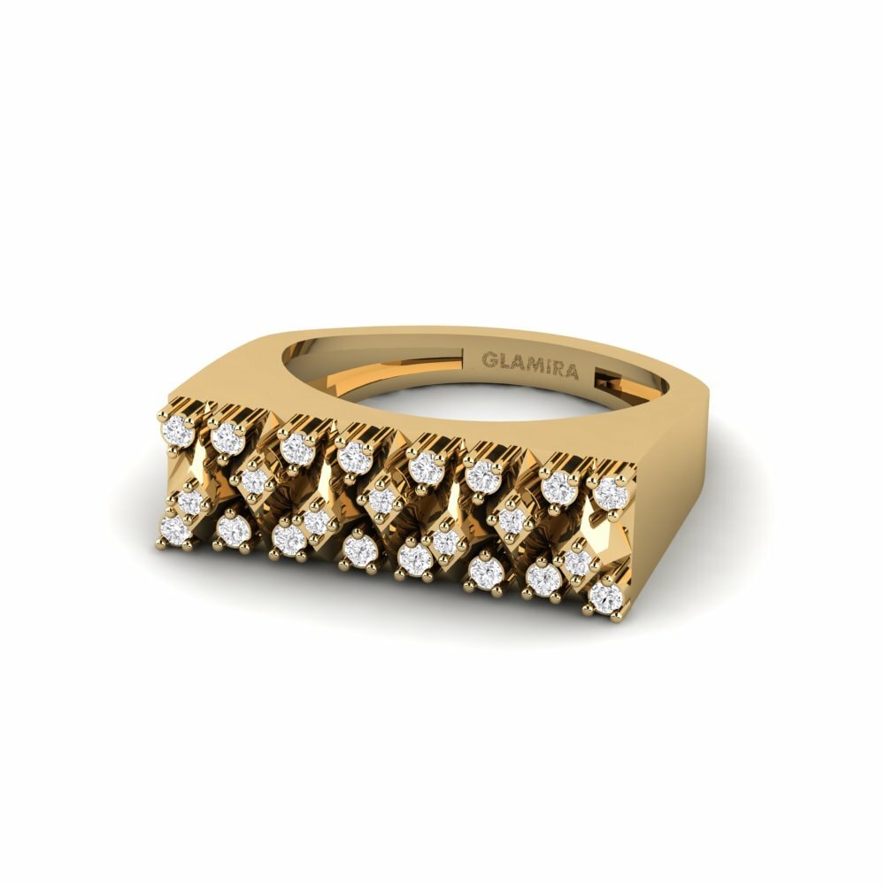 Saphir Blanc Bague Umniati