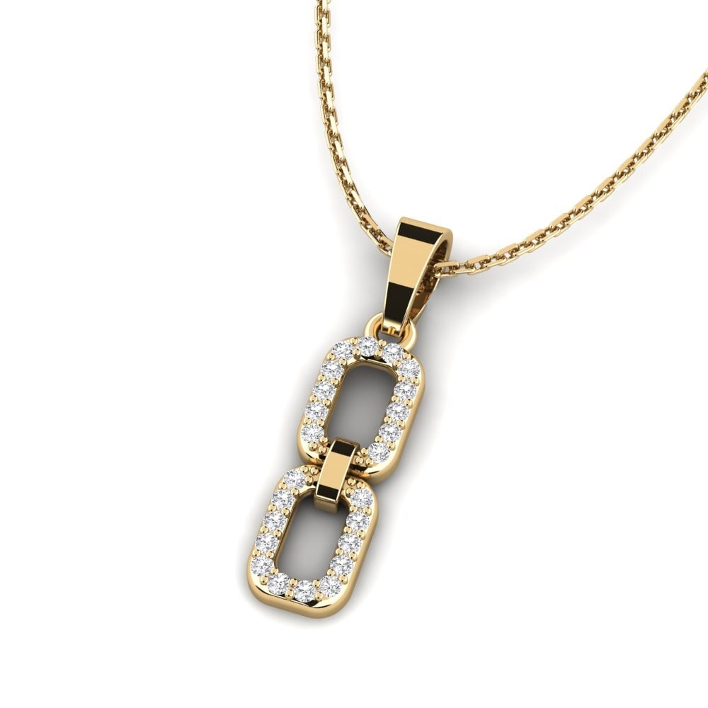 White sapphire Women's Pendant Umugani