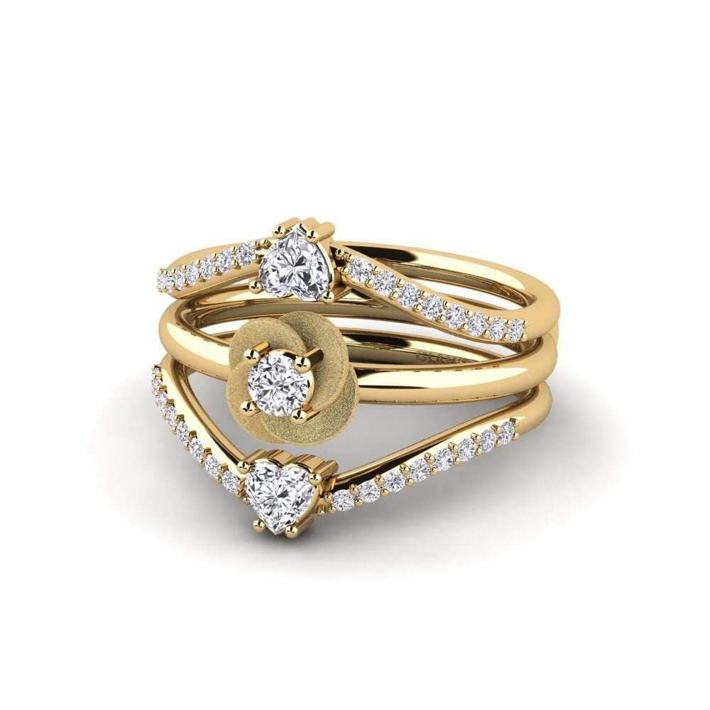 Diamant Ringen Uothu - SET