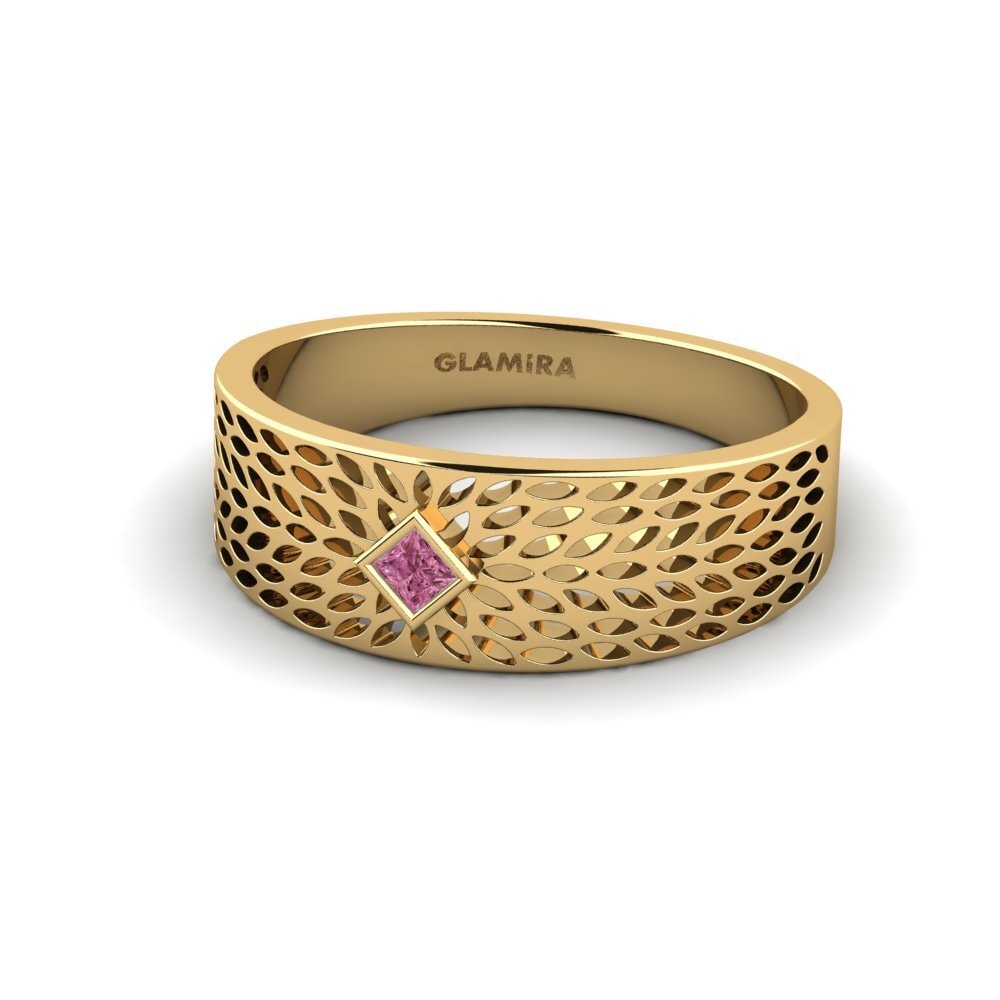 Granate Rhodolite Anillo de compromiso Hui