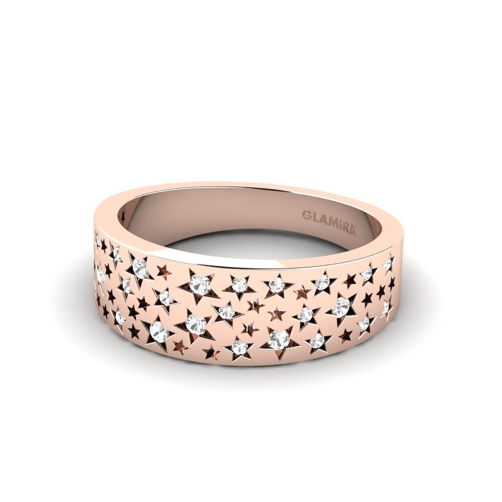 Weißer Saphir Ring Ignacia
