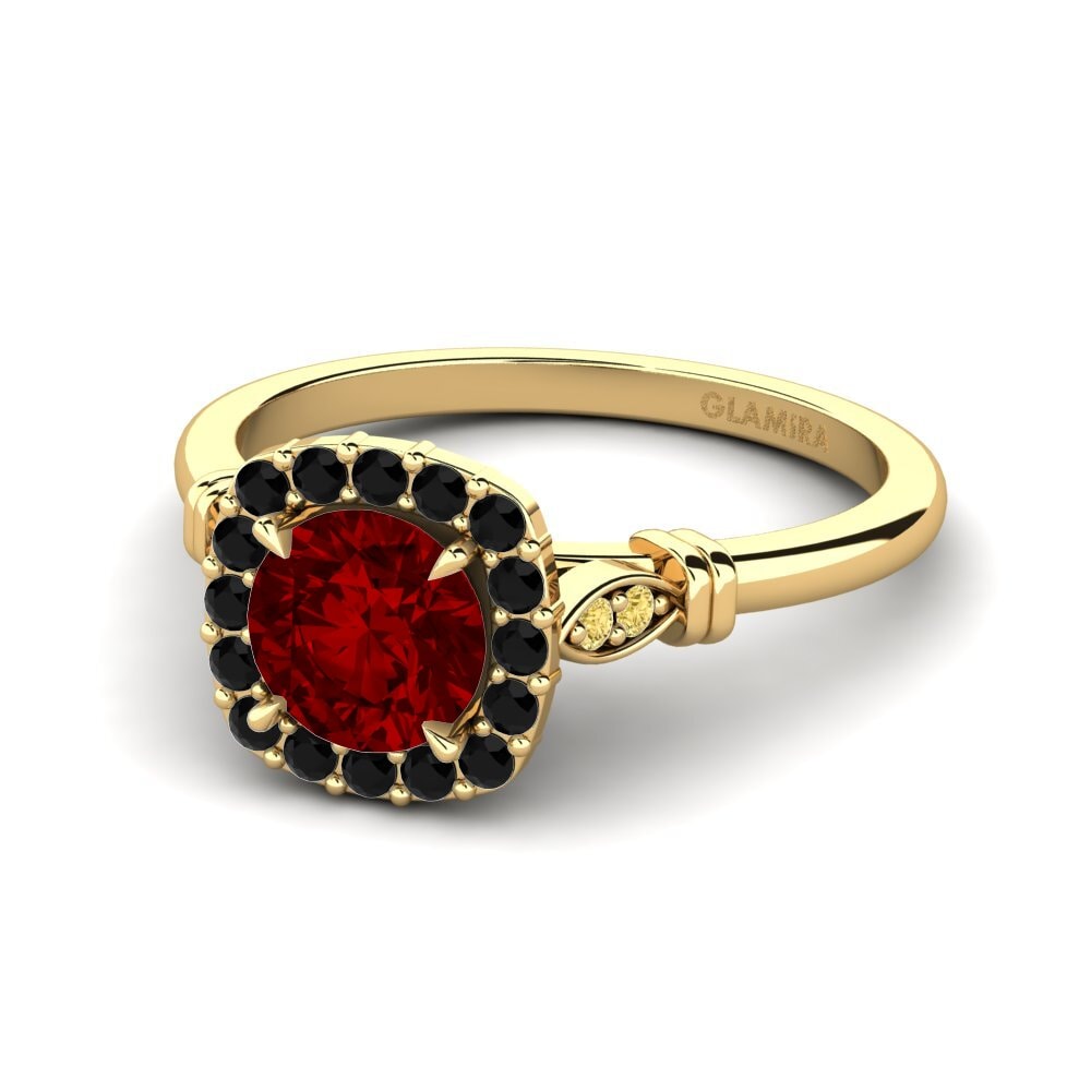 14K Yellow Gold Engagement Ring Magdalen