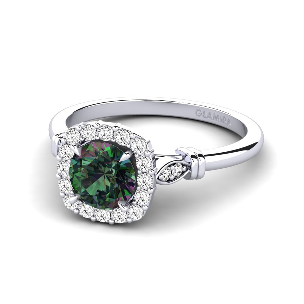 Mystic Topaz Engagement Ring Magdalen