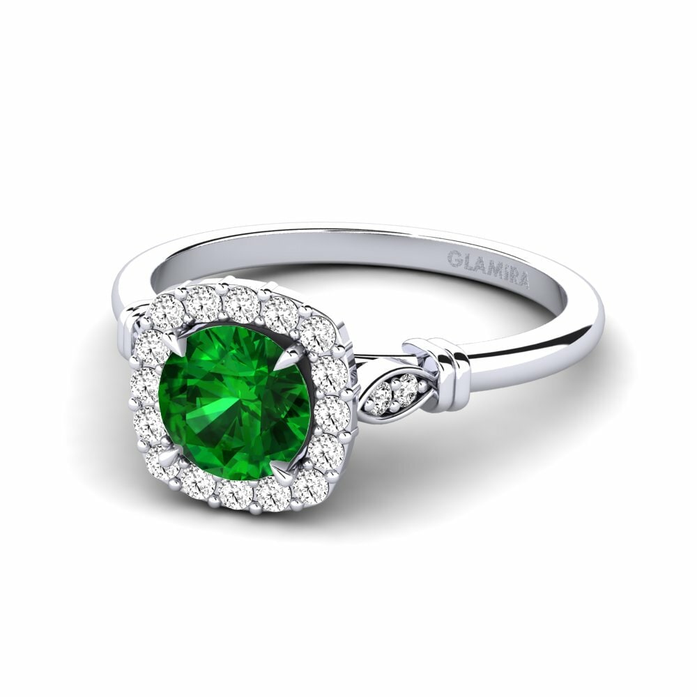 Tsavorite Engagement Ring Magdalen