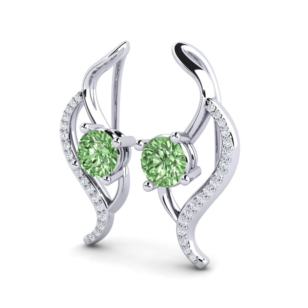 Green Diamond Women's Earring Uraza