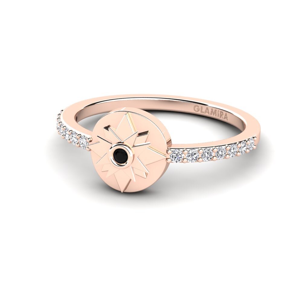 Schwarzer Diamant Ring Ursamajor