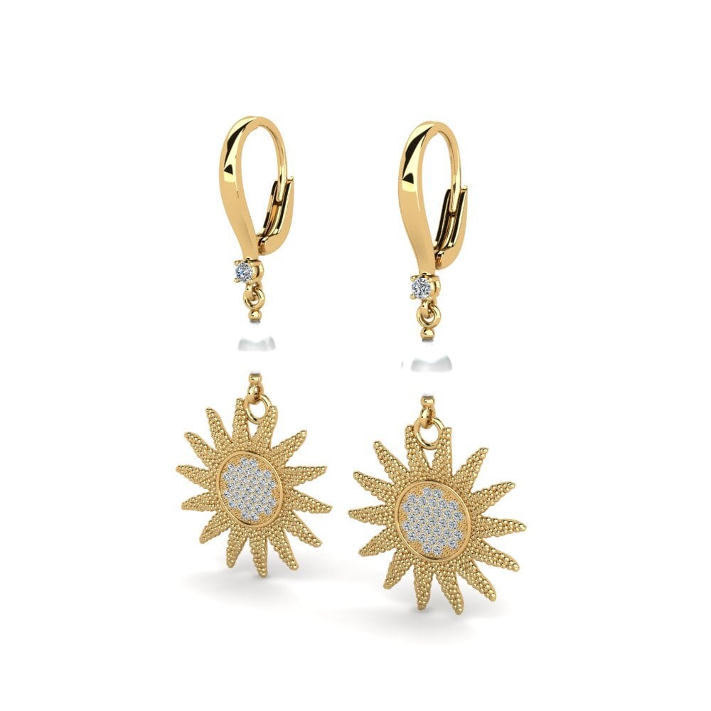 14ct Yellow Gold Women's Earring Utilite